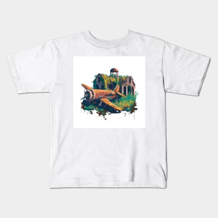 Abandoned Plane. Kids T-Shirt